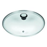 TOPFDECKEL  32 cm  - Klar, Basics, Glas/Kunststoff (32cm) - Tefal