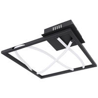 LED-DECKENLEUCHTE 22 W    41,7/41,7/5,1 cm  - Weiss/Opal, Basics, Kunststoff/Metall (41,7/41,7/5,1cm) - Globo