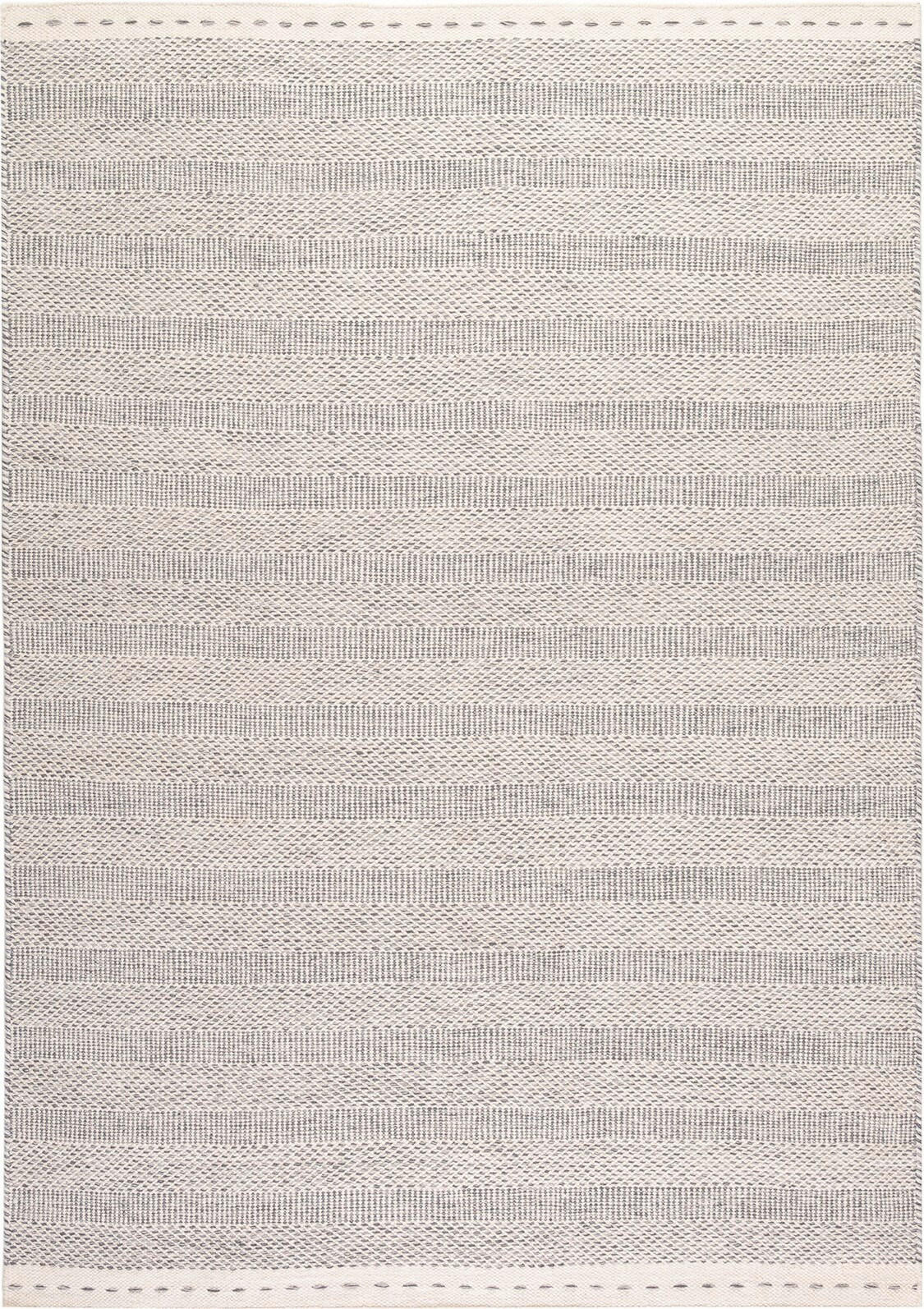 FLACHWEBETEPPICH 160/230 cm Silberfarben  - Silberfarben, Basics, Textil (160/230cm) - Kayoom