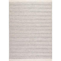 FLACHWEBETEPPICH 200/290 cm Silberfarben  - Silberfarben, Basics, Textil (200/290cm) - Kayoom