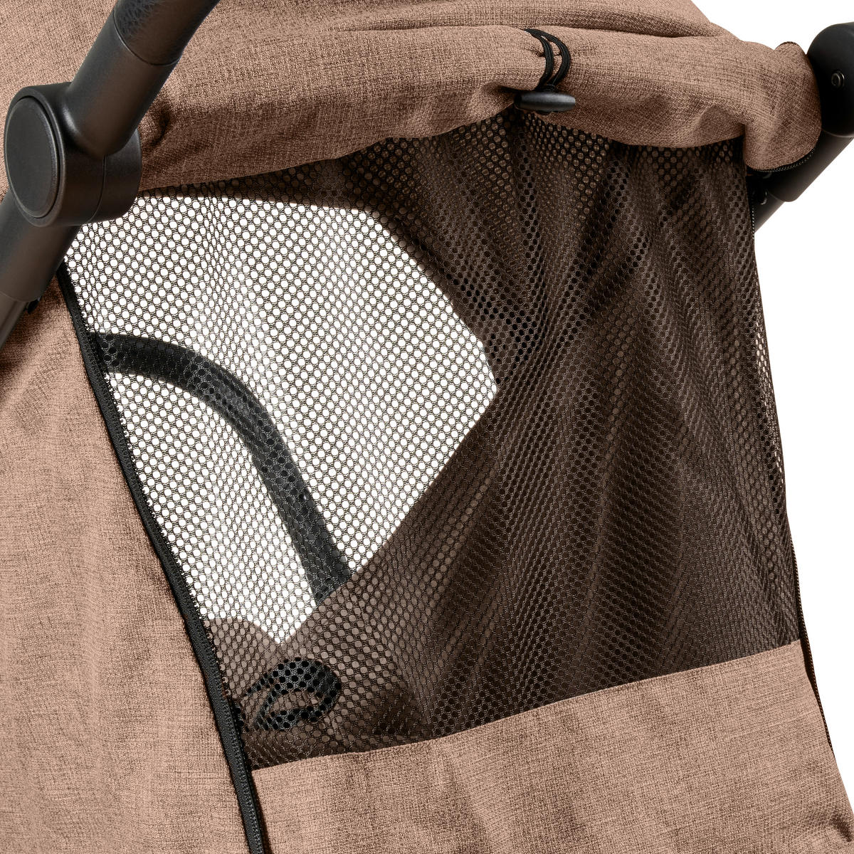 BUGGY  - Beige/Schwarz, Trend, Kunststoff/Textil (55/56/107cm) - Jimmylee