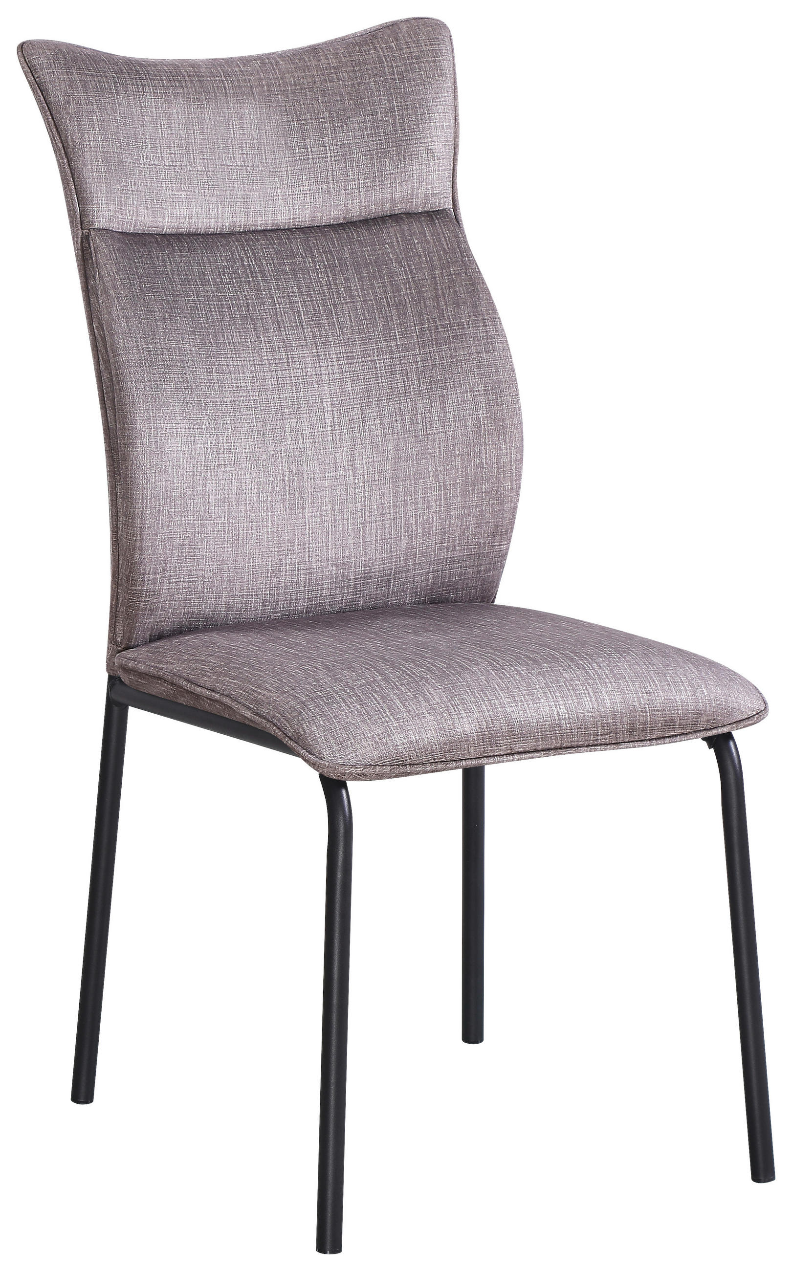 STOLICA  crna, svijetlo siva  metal, tekstil      - svijetlo siva/crna, Moderno, metal/tekstil (46/97/63cm)