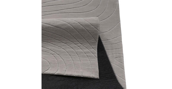 WEBTEPPICH 50/80 cm Stilo Hellgrau  - Hellgrau, Basics, Textil (50/80cm) - Novel