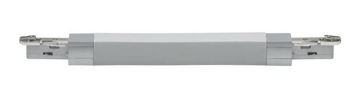 SCHIENENSYSTEM-VERBINDER URail 22,7/1,8/1,8 cm   - Chromfarben, Design, Kunststoff (22,7/1,8/1,8cm) - Paulmann