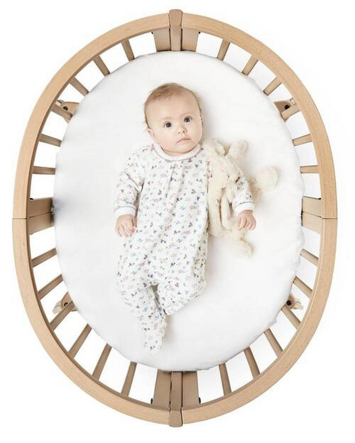 GITTERBETT Sleepi MINI V3  82/67/87 cm   - Naturfarben, Basics, Holz (82/67/87cm) - Stokke