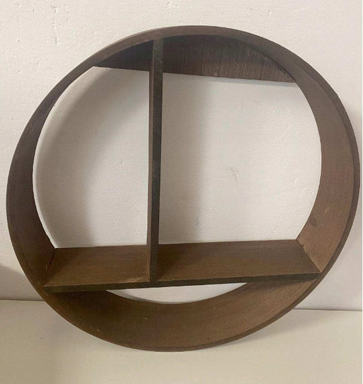 STENSKI REGAL rjava  - rjava, Basics, leseni material (37cm)