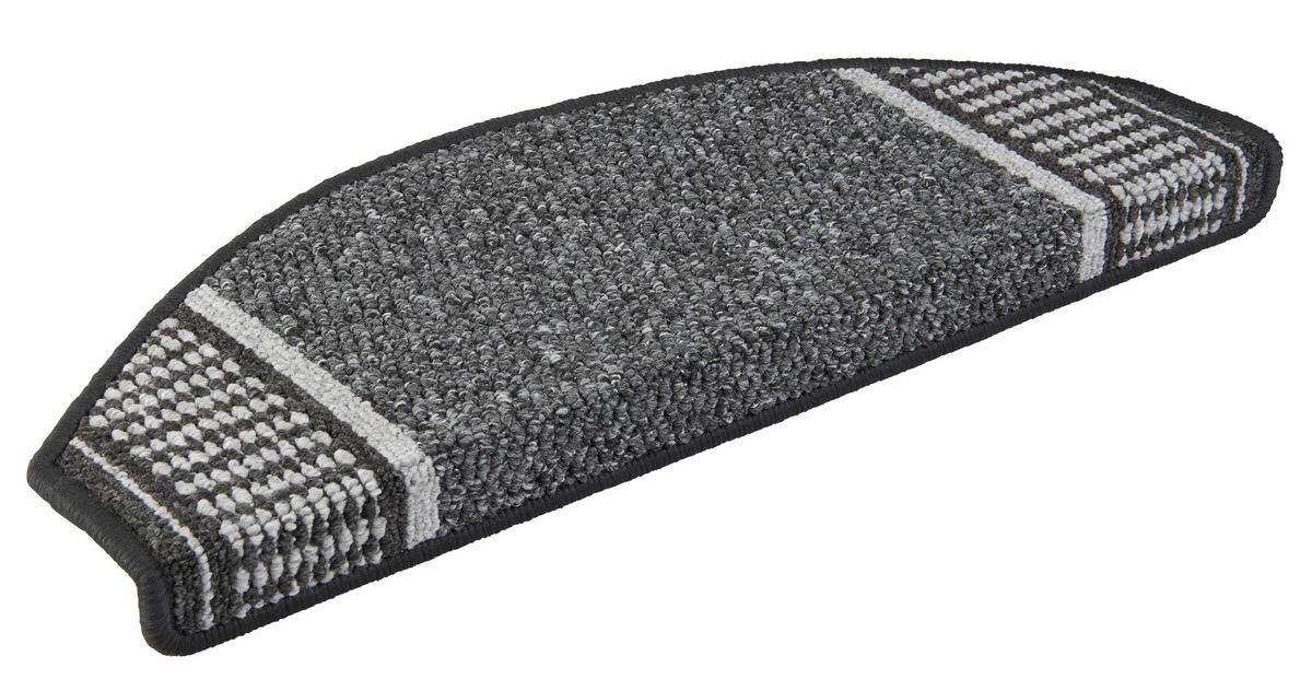 STUFENMATTE in Anthrazit  - Anthrazit, KONVENTIONELL, Textil (28/65cm) - Esposa