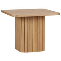 BEISTELLTISCH 50/50/40 cm Eiche furniert Eichefarben quadratisch  - Eichefarben, Basics, Holz/Holzwerkstoff (50/50/40cm) - Xora