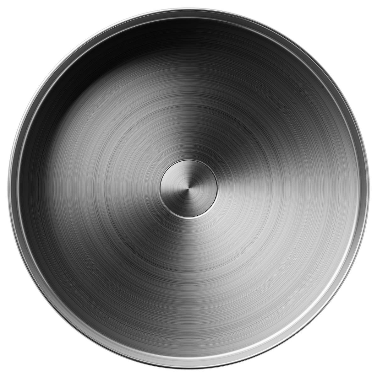 WASCHBECKEN 40/11/40 cm  - Edelstahlfarben, MODERN, Metall (40/11/40cm)