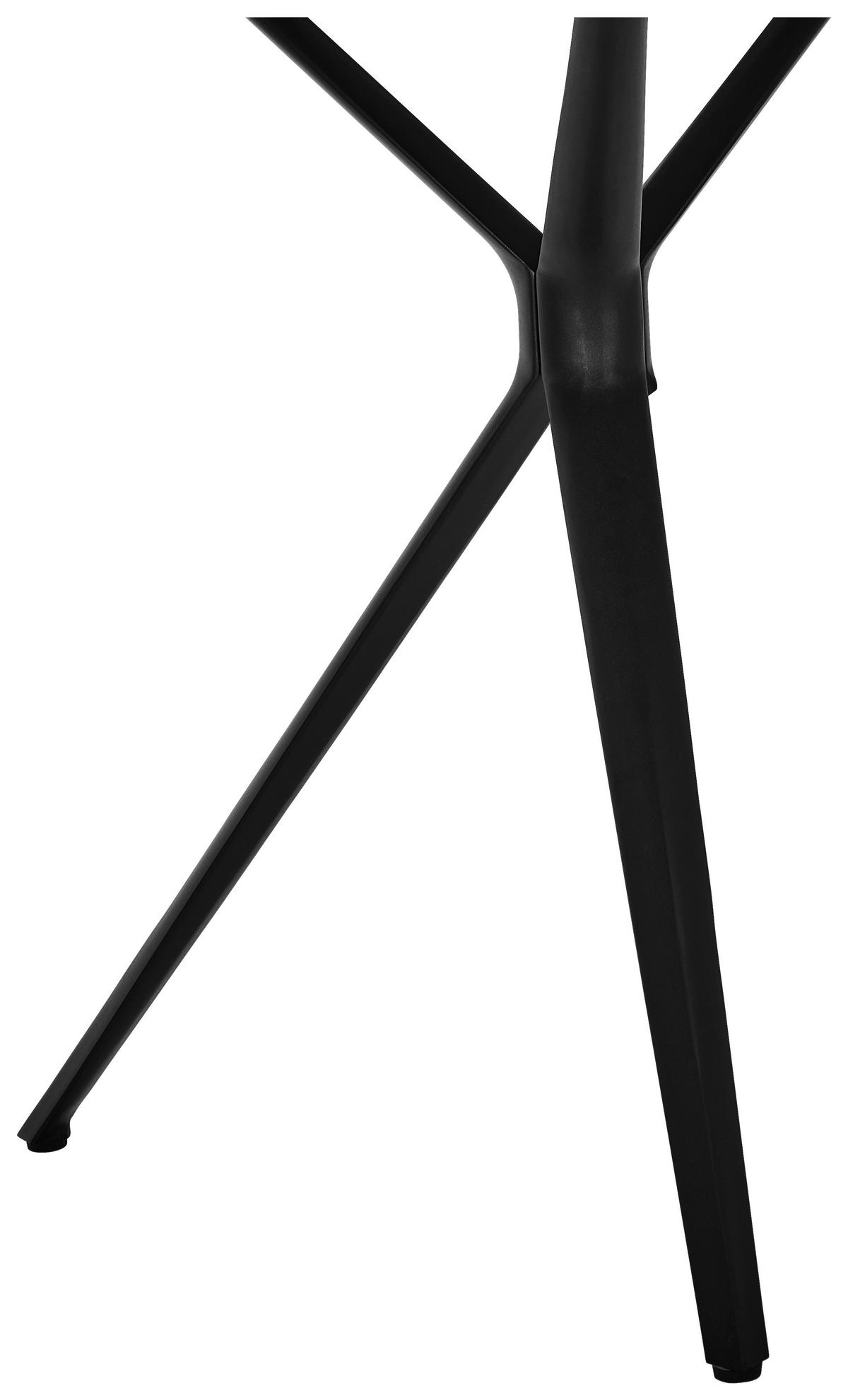 GARTENTISCH 180/90/75 cm Metall, Keramik oval  - Schwarz, Design, Keramik/Metall (180/90/75cm) - Dieter Knoll