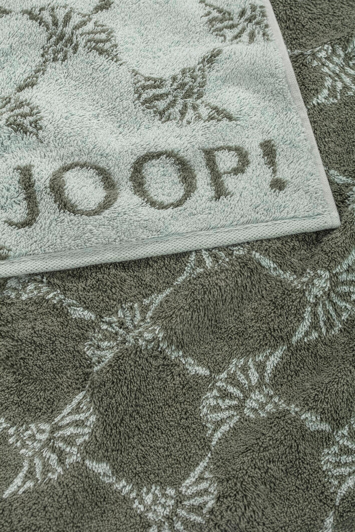 GÄSTETUCHSET 30/50 cm JOOP! CLASSIC Salbeigrün 3-teilig  - Salbeigrün, Basics, Textil (30/50cm) - Joop! Living