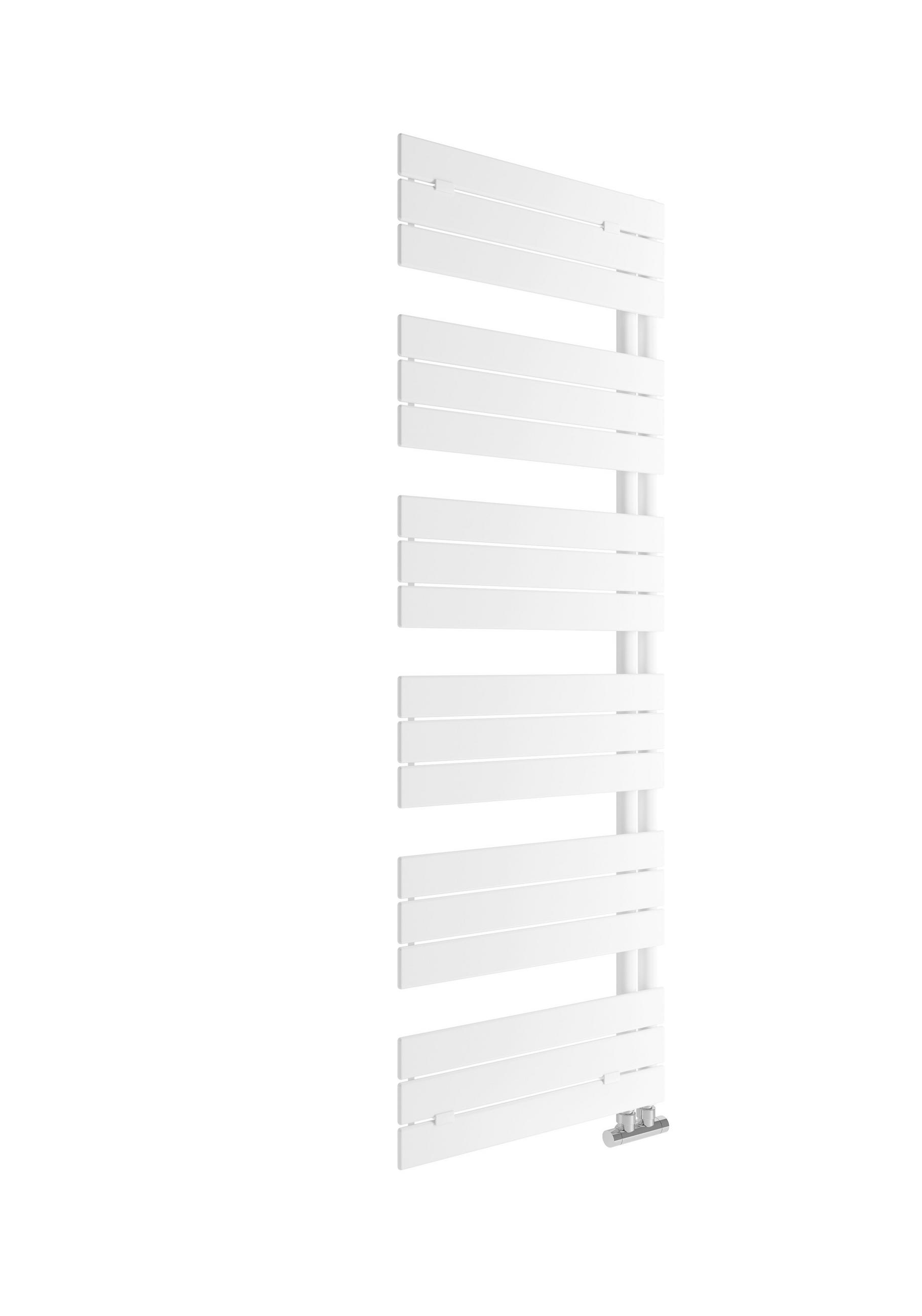 HANDTUCHTROCKNER Weiß  - Weiß, Basics, Metall (60/173cm) - Sanotechnik
