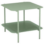 BEISTELLTISCH 48,4/45/40 cm Grün quadratisch  - Grün, Design, Metall (48,4/45/40cm) - Carryhome