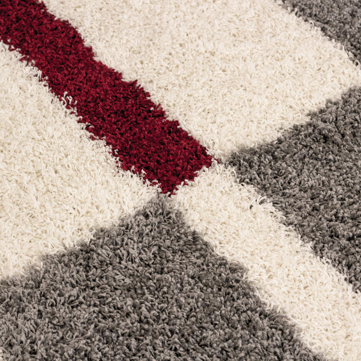 HOCHFLORTEPPICH 280/370 cm Gala 2505 Rot  - Rot, Design, Textil (280/370cm) - Novel