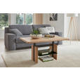 COUCHTISCH in Holz 110/65/50-69 cm  - Eichefarben/Schwarz, Trend, Holz (110/65/50-69cm) - Venda