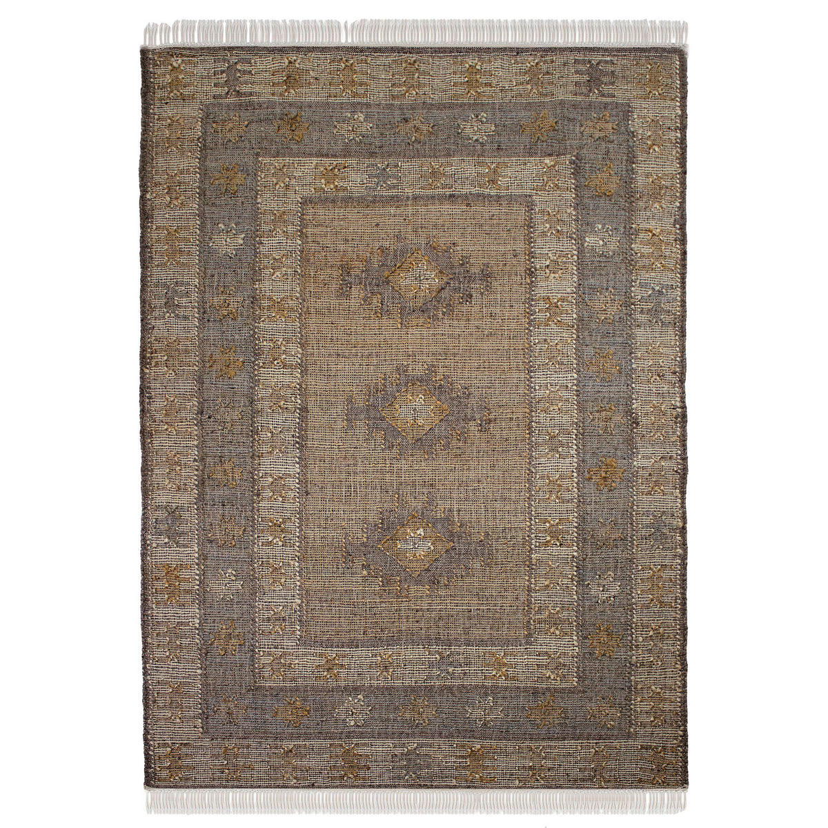 VINTAGE-TEPPICH 160/230 cm Naturfarben  - Naturfarben, Basics, Textil (160/230cm)