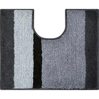 WC-VORLEGER Anthrazit 49/60 cm  - Anthrazit, Basics, Kunststoff/Textil (49/60cm) - Grund