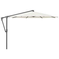 AMPELSCHIRM 270x270 cm  - Anthrazit/Weiß, Basics, Textil/Metall (270/270cm) - Glatz