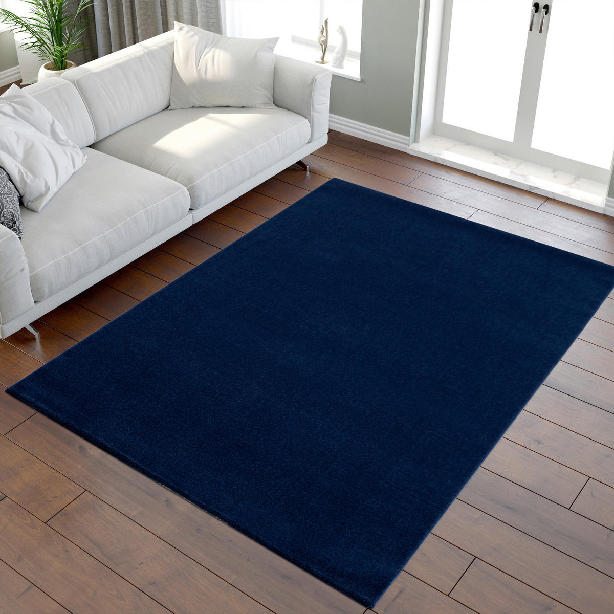 TKANI TEPIH 160/230 cm   tamno plava  Uni  - tamno plava, Lifestyle, tekstil/plastika (160/230cm)