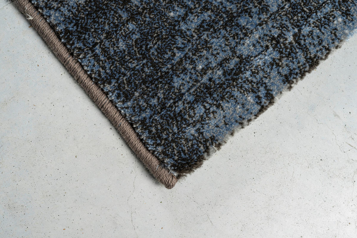 WEBTEPPICH  Wohnzimmer 200/290 cm Argentum Blau, Orange  - Blau/Orange, Design, Kunststoff/Textil (200/290cm) - Novel