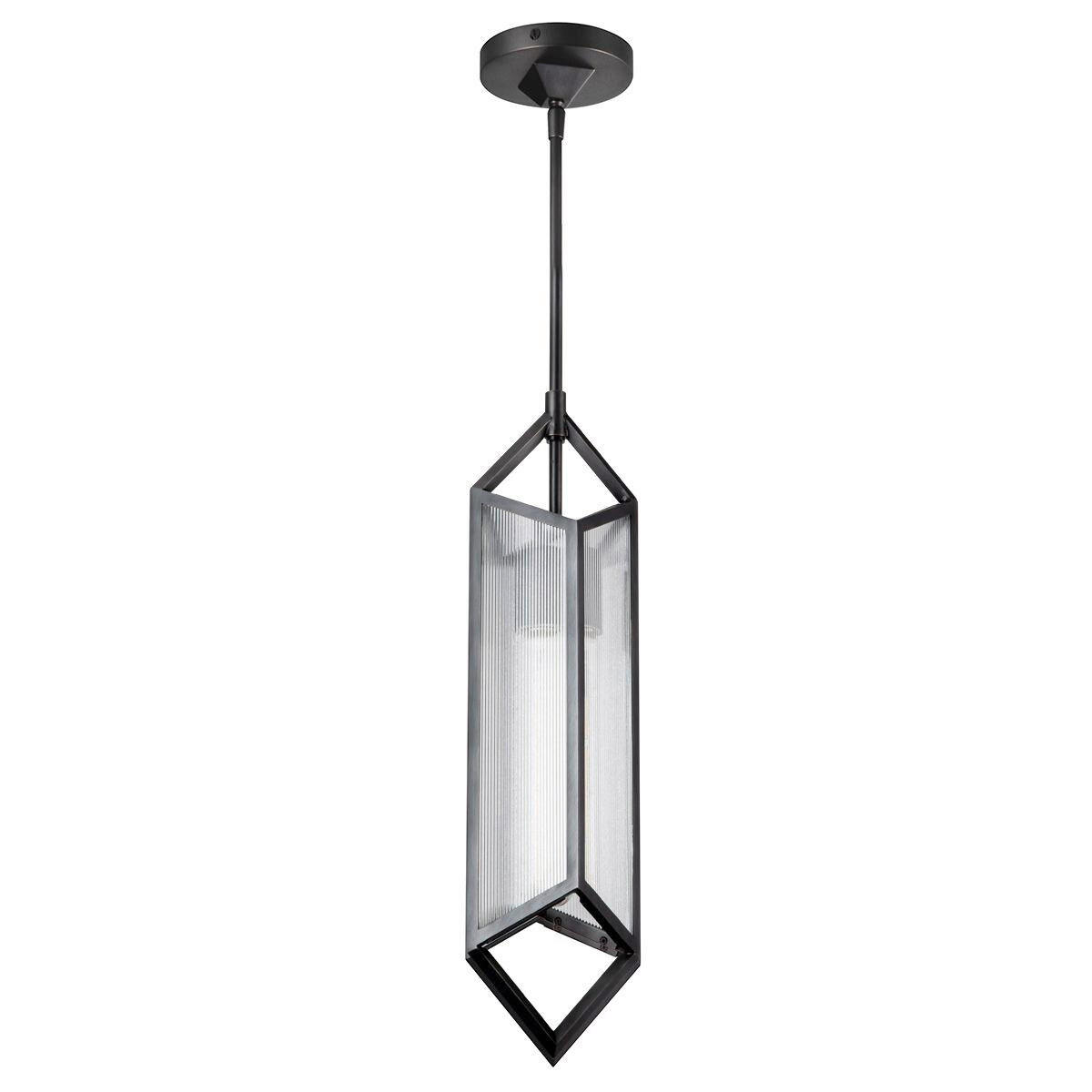 LED-HÄNGELEUCHTE 13,1/49,3 cm    - Cappuccino, KONVENTIONELL, Glas/Metall (13,1/49,3cm) - Elstead Lighting
