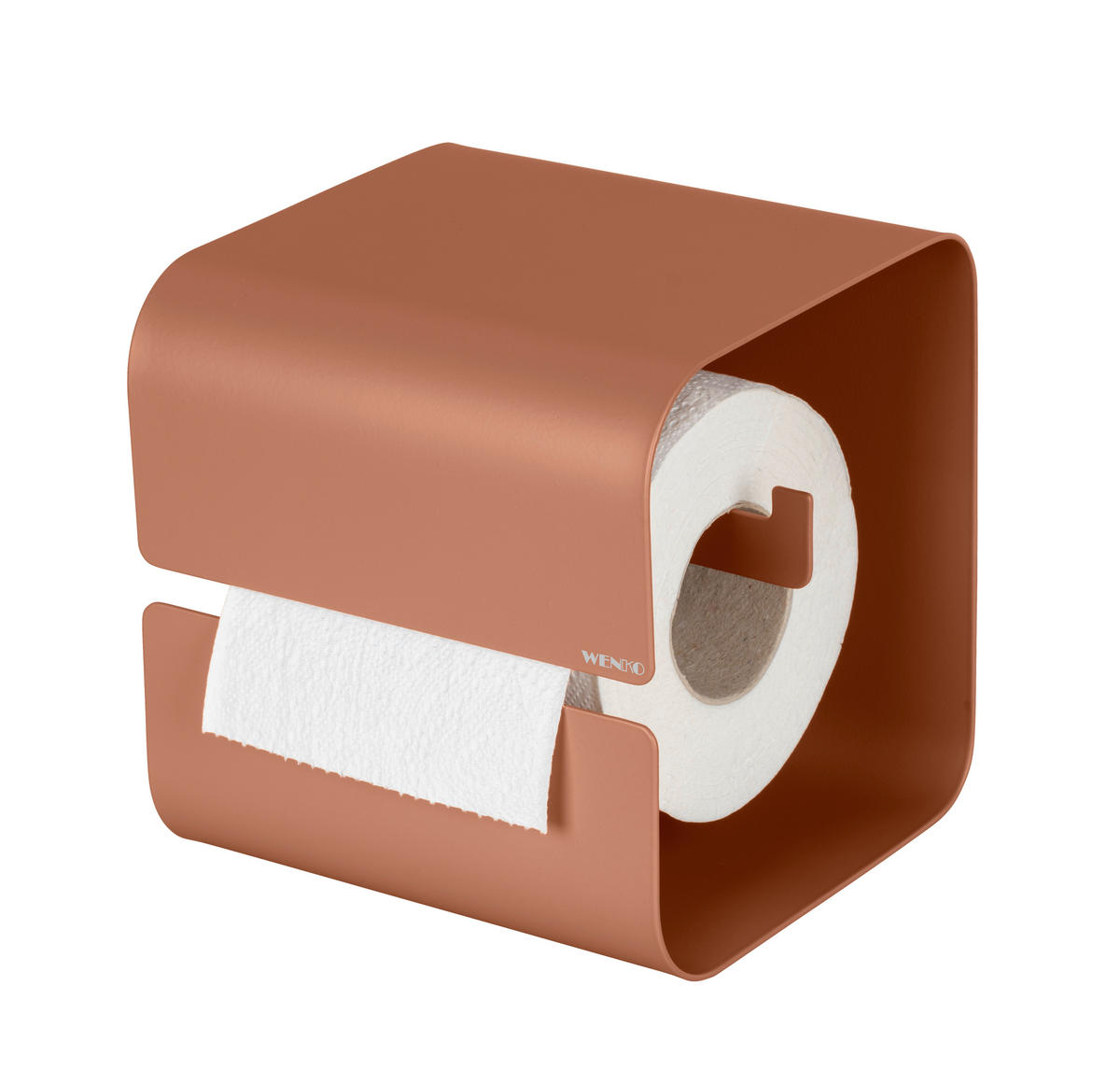TOILETTENPAPIERHALTER - Braun, MODERN, Metall (14/14,5/13,7cm) - Mömax