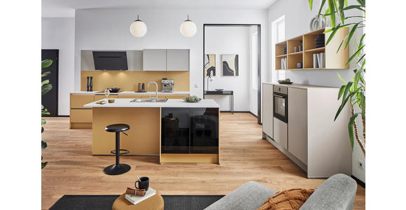 EINBAUKÜCHE   - Karamell, Design, Holzwerkstoff - Xora