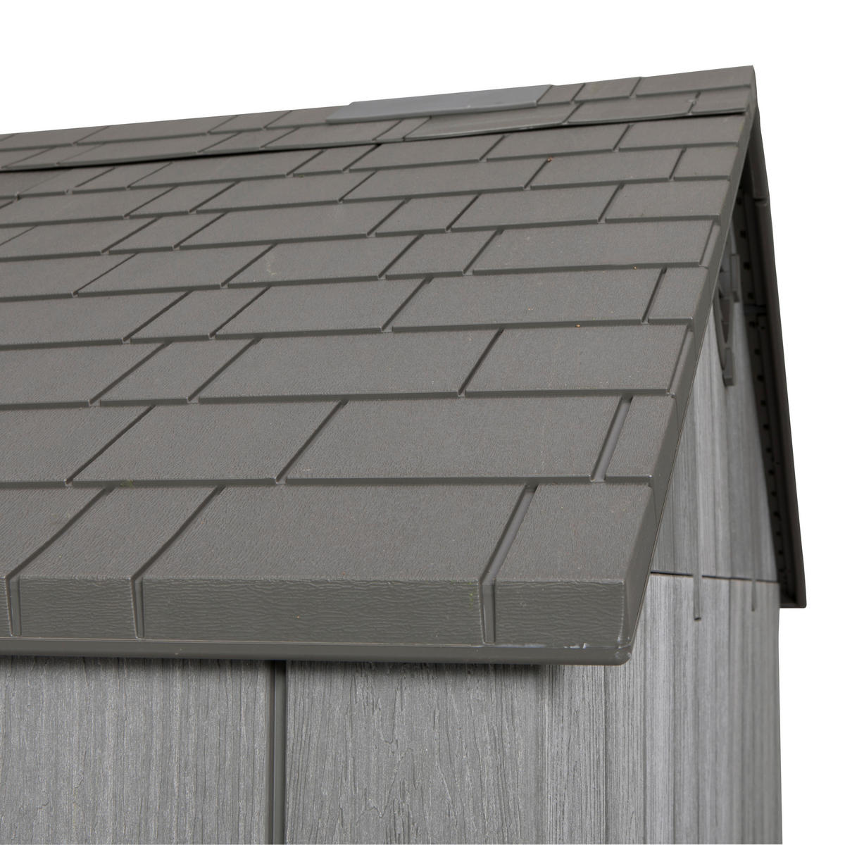 GERÄTEHAUS 305/244/244 cm  - Dunkelgrau, Basics, Kunststoff (305/244/244cm)