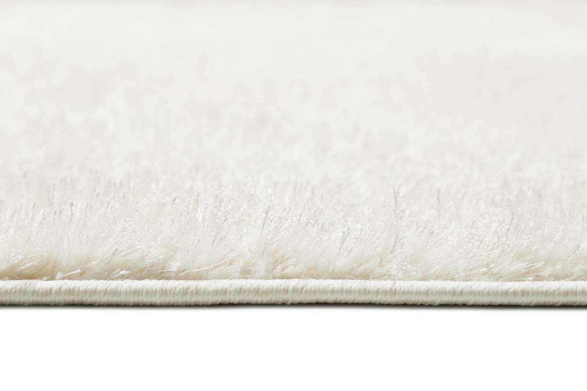 HOCHFLORTEPPICH 200/200 cm #Swagger Shag Creme quadratisch  - Creme, Basics, Textil (200/200cm) - WECON HOME