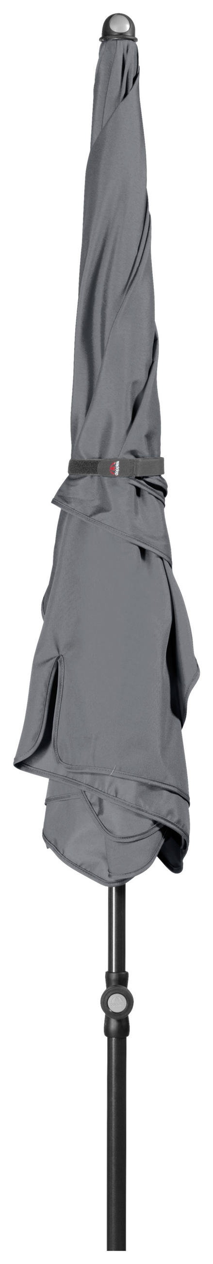 SONNENSCHIRM 185x120 cm  - Anthrazit, Basics, Textil/Metall (185/120cm) - Doppler