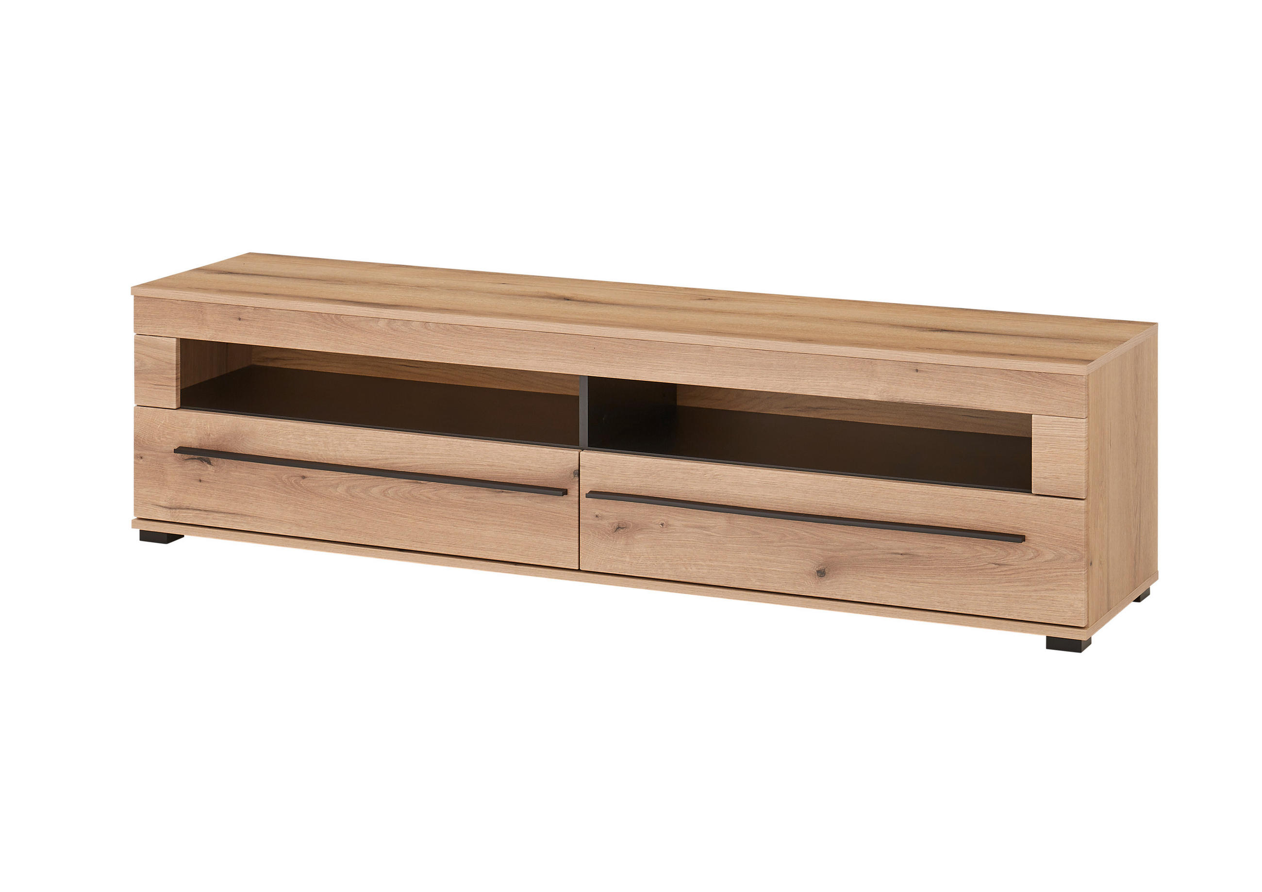 Livetastic Lowboard Eiche 180x47x42 cm