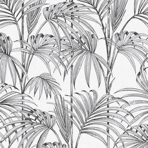 Xora Vliestapete Silber 52x1000 cm