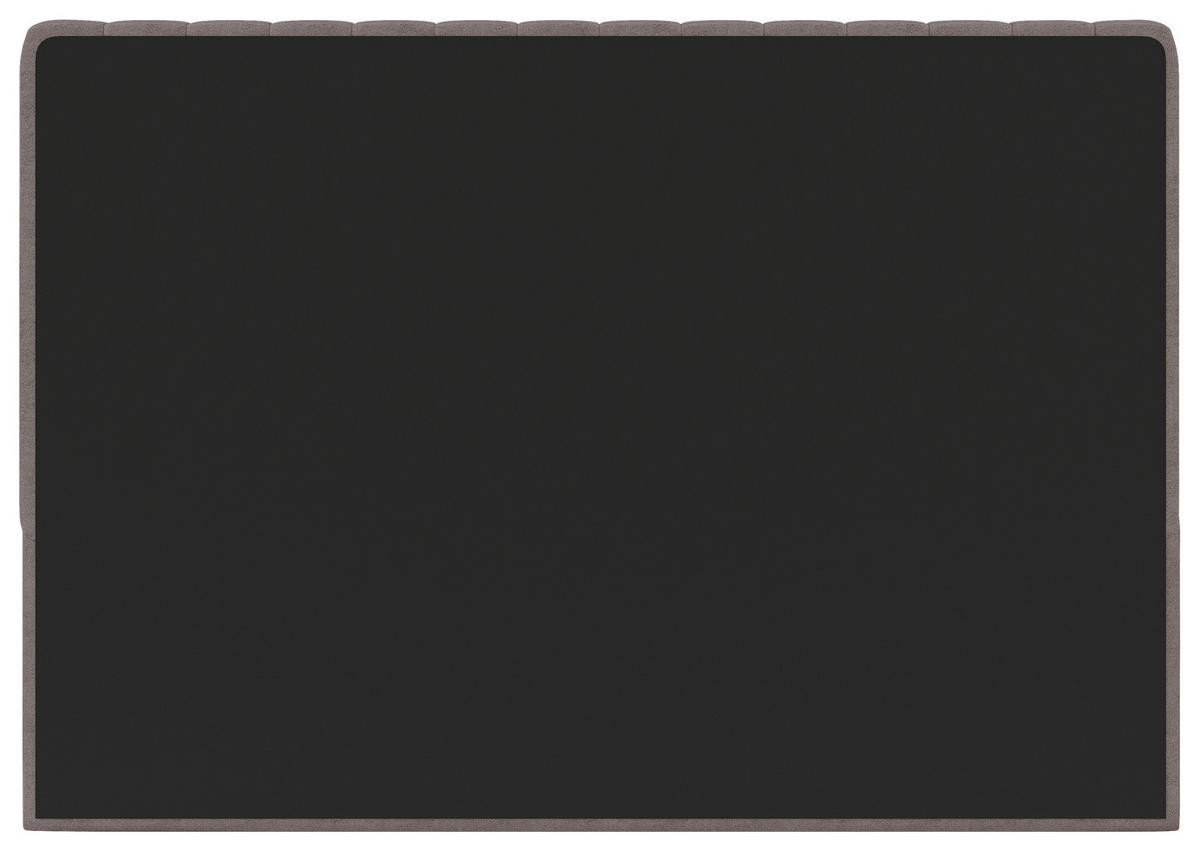 BOXBETT 140/200 cm  Braun  - Schwarz/Braun, Basics, Kunststoff/Textil (140/200cm) - Carryhome