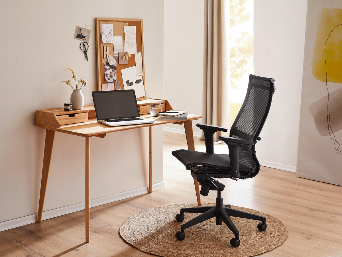 PSACÍ STŮL, jádrový buk, 120/65/84,50 cm - jádrový buk/barvy buku, Konvenční, dřevo (120/65/84,50cm) - Linea Natura