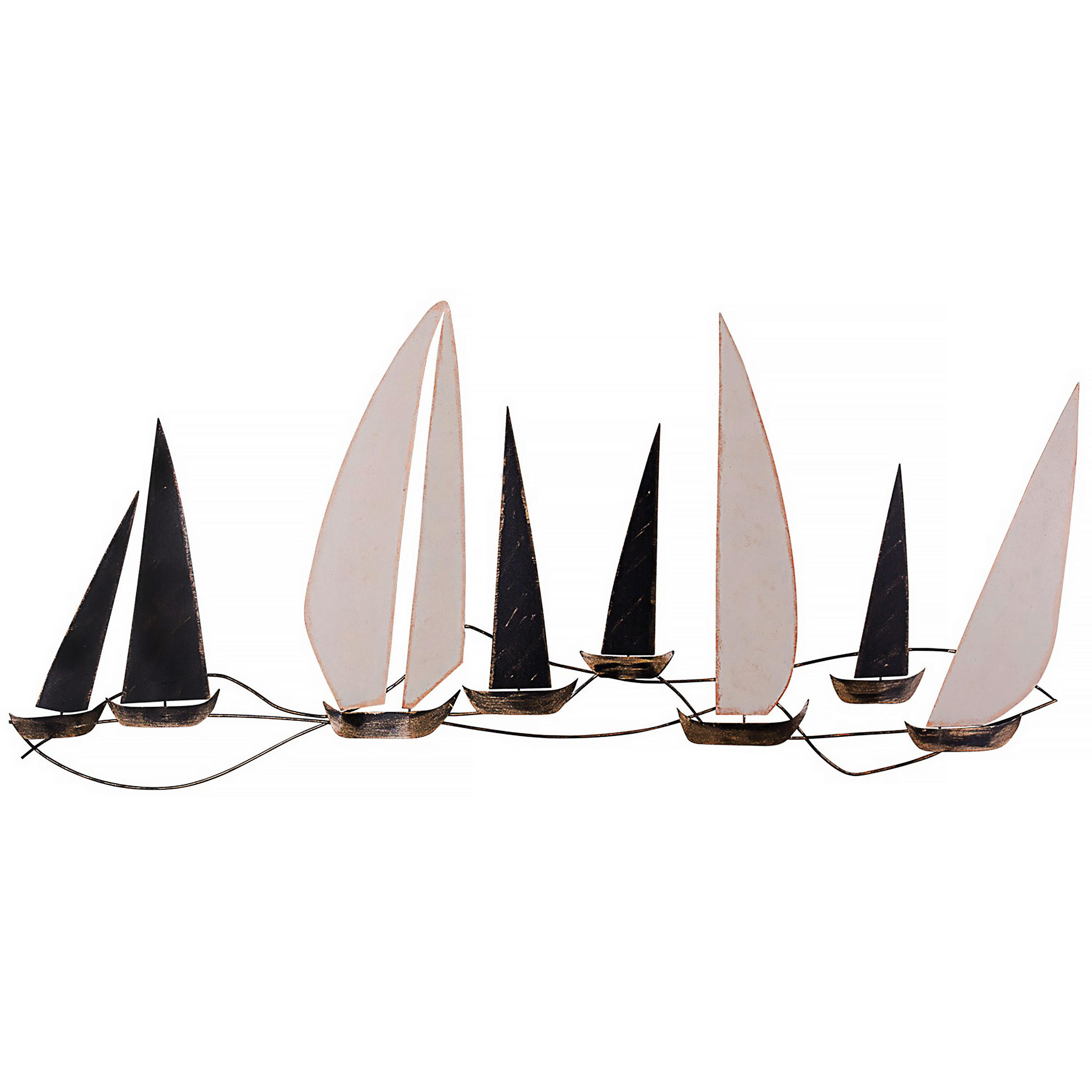 METALLBILD  - Multicolor, Basics, Metall (117/52cm)