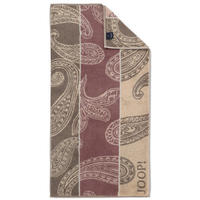 HANDTUCH Contour Paisley Beige, Mauve  - Beige/Mauve, Design, Textil (50/100cm) - Joop!