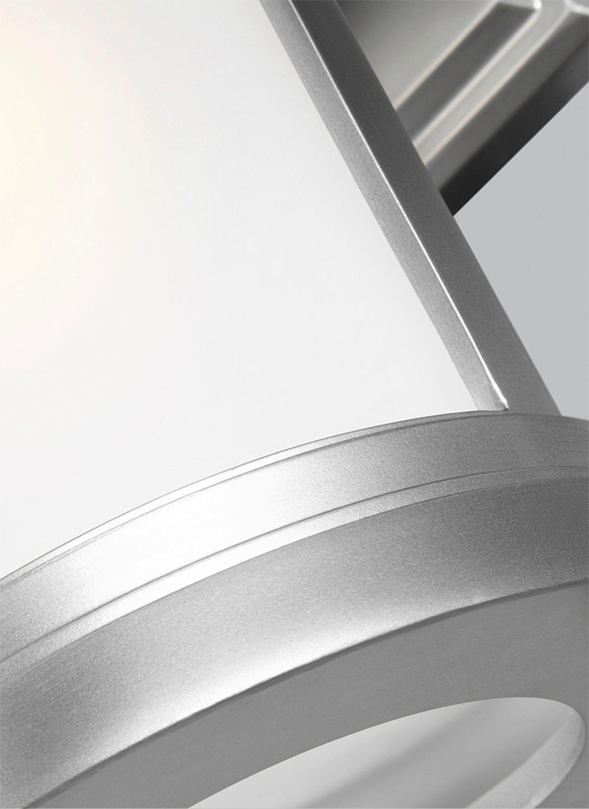 AUßENWANDLEUCHTE Elstead Newport 15,9/19,3/22,9 cm   - Edelstahlfarben, KONVENTIONELL, Glas (15,9/19,3/22,9cm) - Elstead Lighting