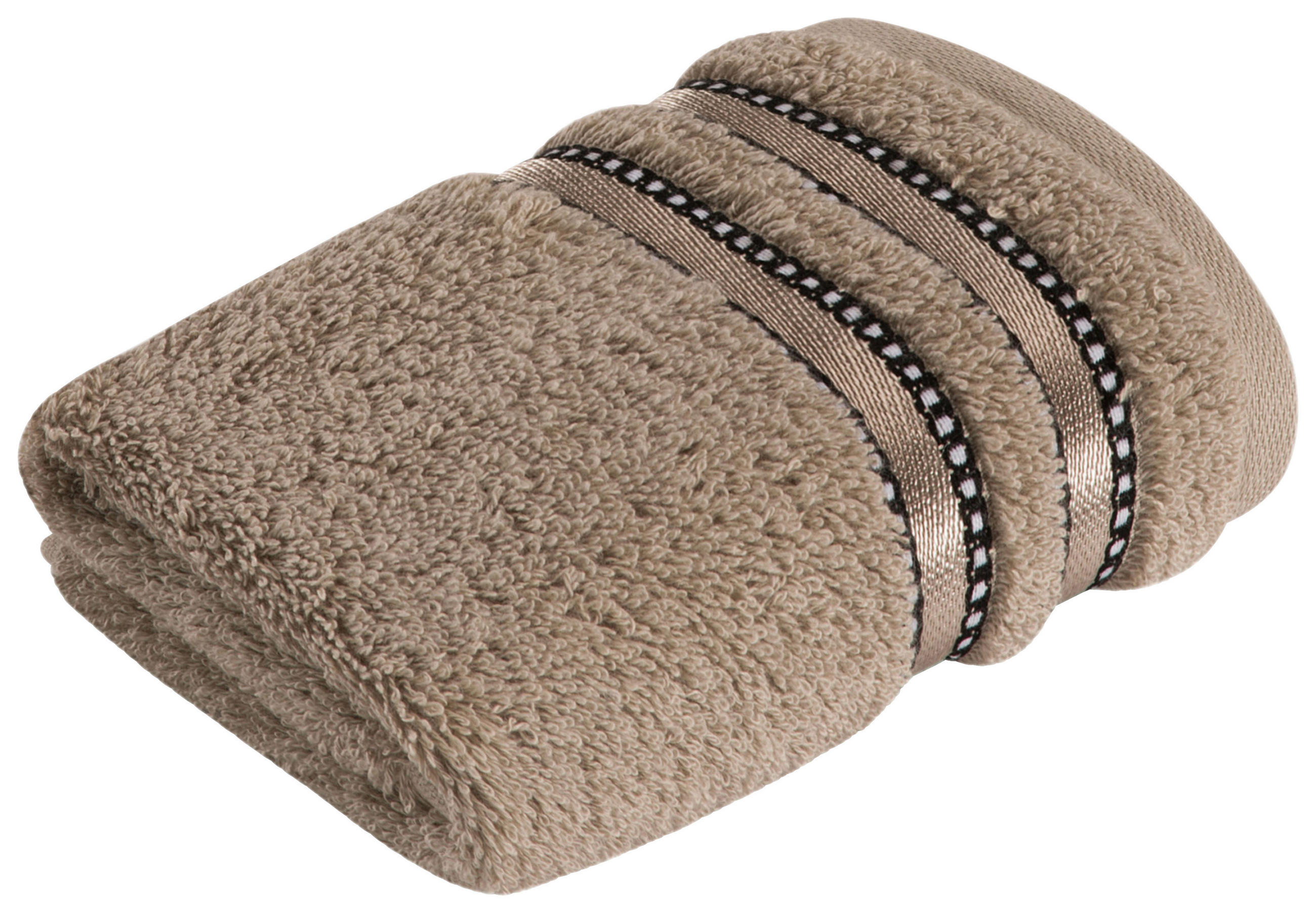 SEIFTUCH 30/30 cm Cult de Luxe Braun  - Braun, Basics, Textil (30/30cm) - Vossen
