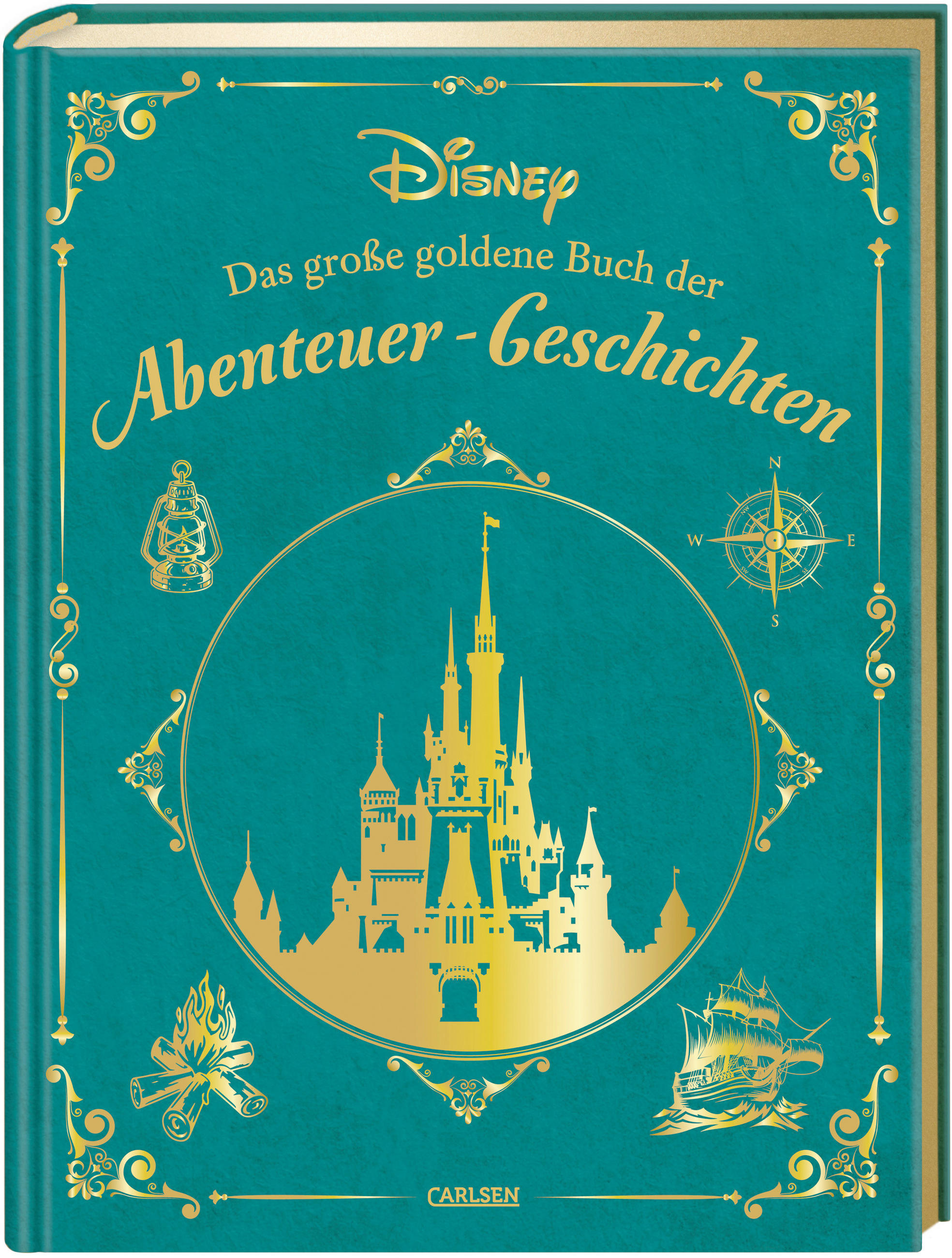 Disney Märchenbuch Disney Classic Jadegrün 24.8x31.9x3.4 cm