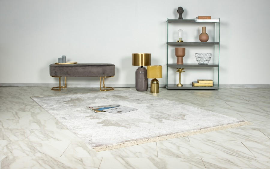 TKANÝ KOBEREC, 160/230 cm, barvy stříbra - barvy stříbra, Trend, textil/plast (160/230cm) - Pierre Cardin
