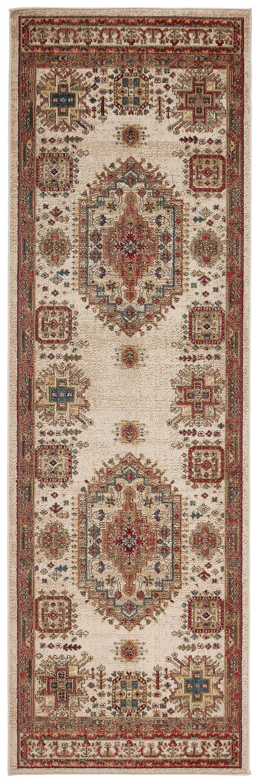 LÄUFER 80/250 cm  - Beige, Design, Textil (80/250cm) - Novel