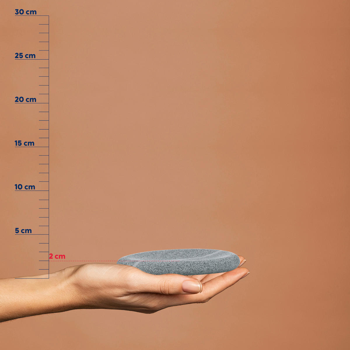 SEIFENSCHALE Kunststoff  - Grau, Basics, Kunststoff (8,5/2/14cm) - Kela