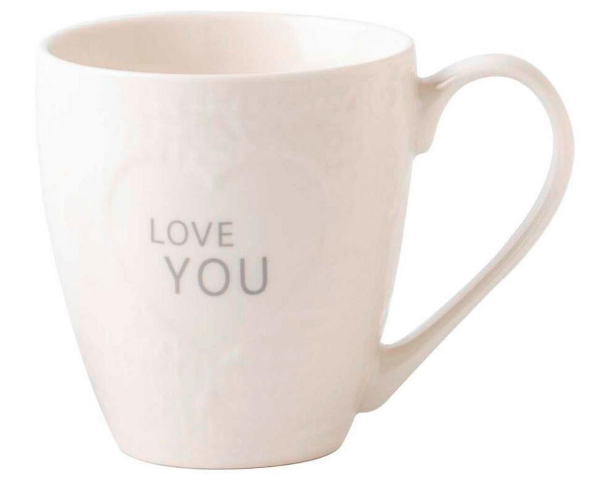 CANĂ PENTRU CAFEA 530 ml  - alb, Trend, ceramică (10,3/11,3cm) - Landscape