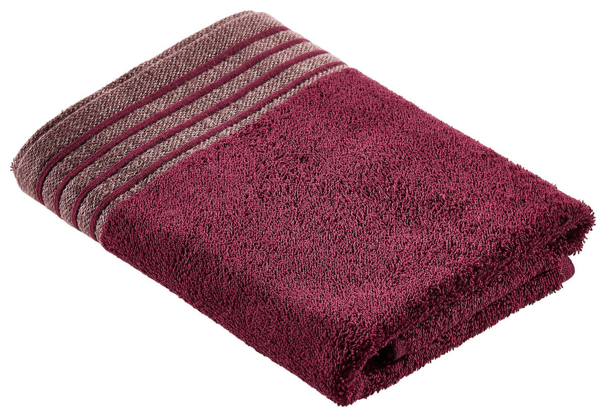 HANDTUCH Santo Beere 2-teilig  - Beere, Basics, Textil (50/100cm) - Esposa