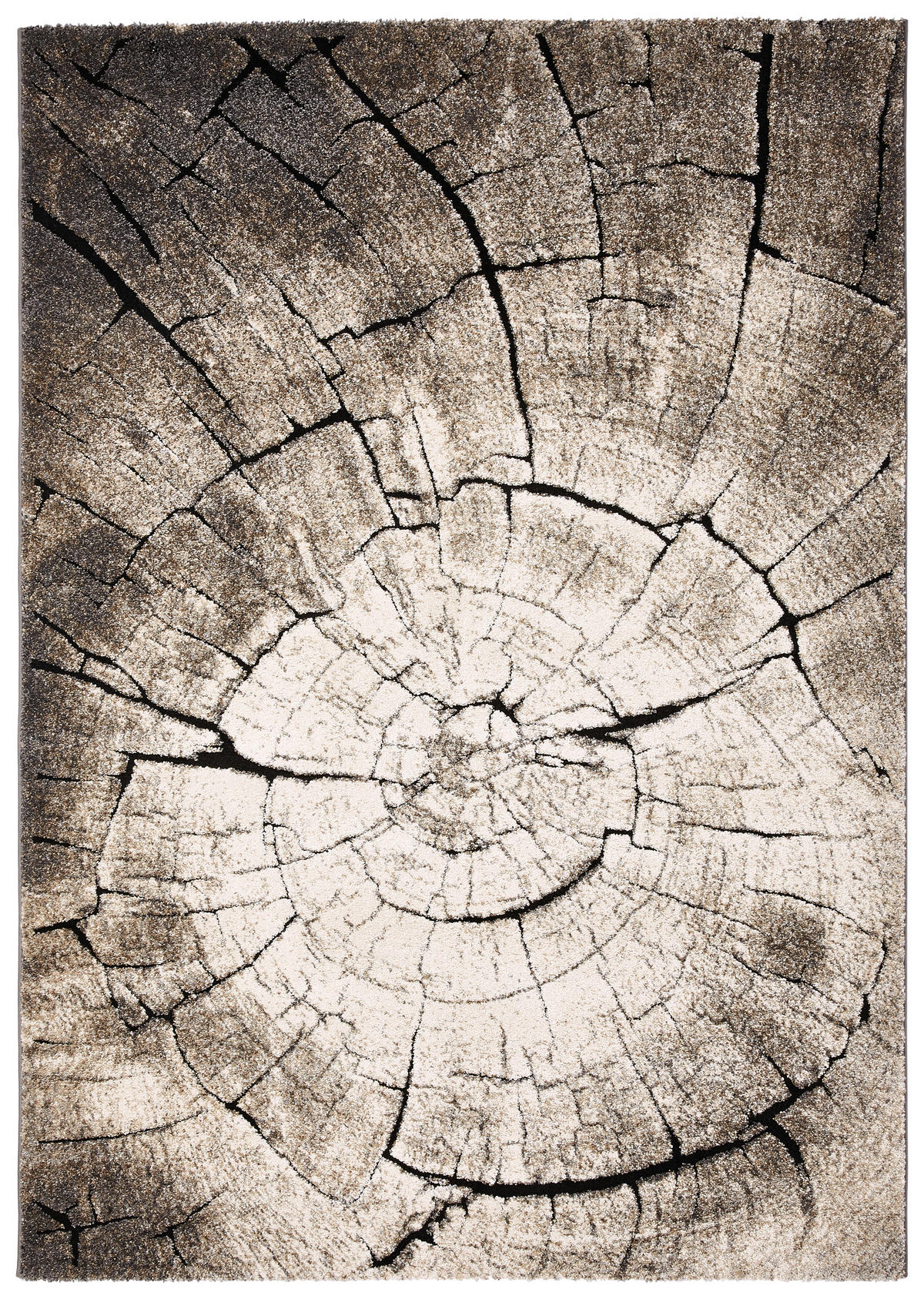 Szegett szőnyeg  Wild Oak  - antracit/sötétszürke, Design, textil (133/200cm) - Esprit