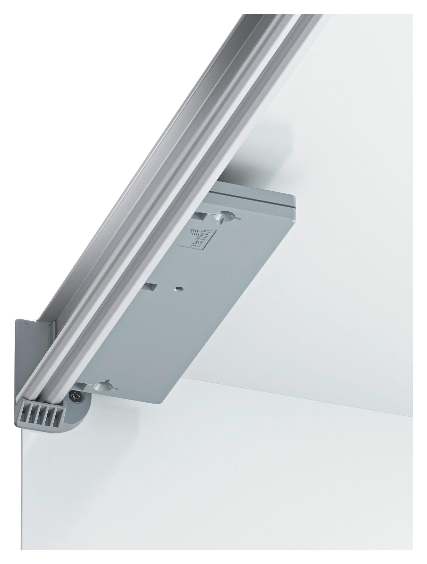 AMORTIZOR DE UȘĂ in gri  - gri, Design, plastic (17,5/1,5/5cm) - Carryhome