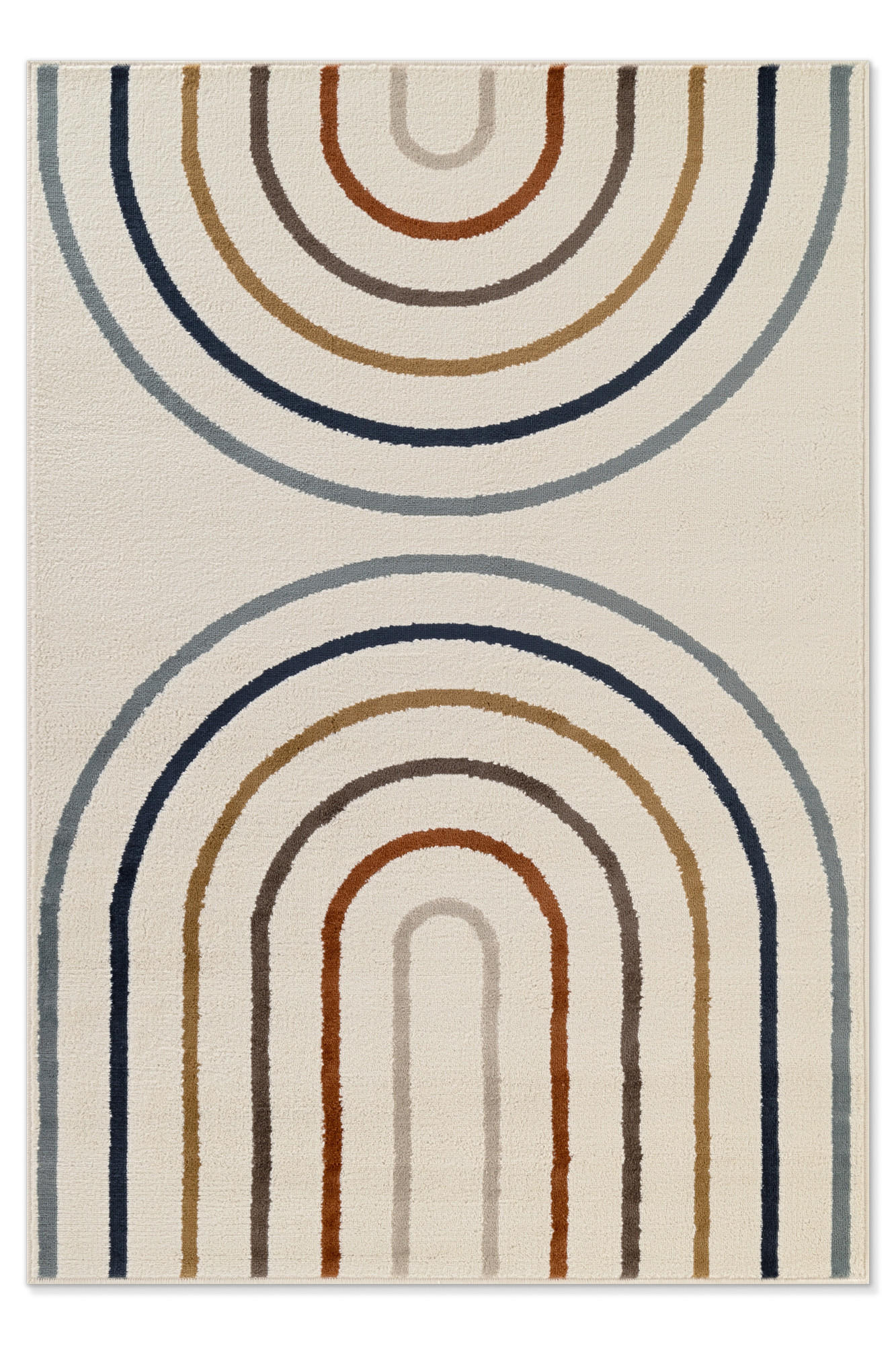 KINDERTEPPICH 160/235 cm Adventures Regenbogen  - Multicolor/Creme, Design, Kunststoff/Textil (160/235cm) - Hanse Home