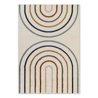 KINDERTEPPICH 120/170 cm Adventures Regenbogen  - Multicolor/Creme, Design, Kunststoff/Textil (120/170cm) - Hanse Home