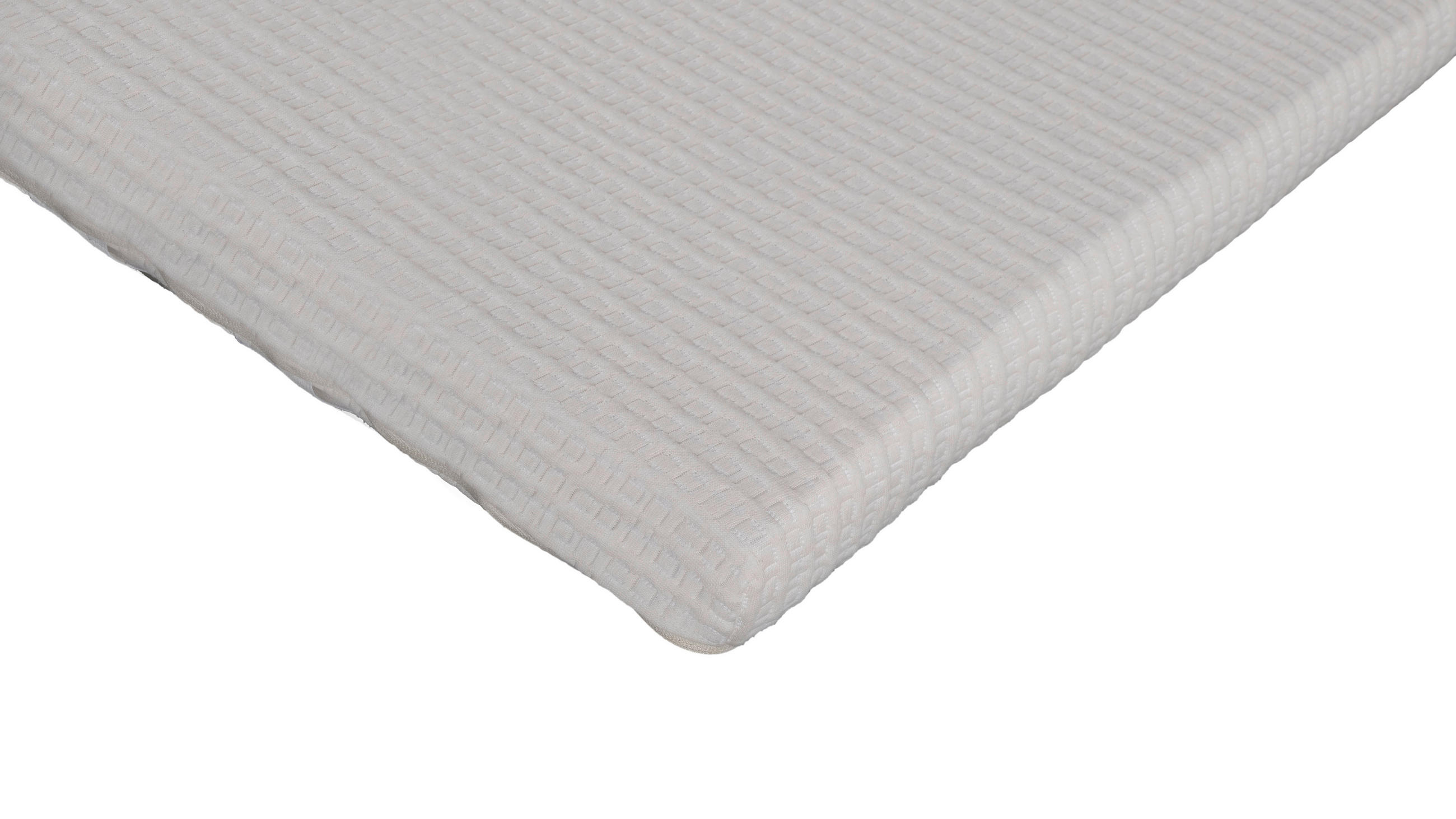 TOPPER LATEX TOPPER 200/200 cm Höhe ca. 4 cm  - Creme, Basics, Textil (200/200cm) - Livetastic