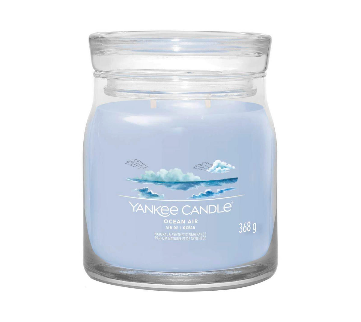 MIRISNA SVEĆA   - Osnovno, staklo (9,3/11,4/9,3cm) - Yankee Candle